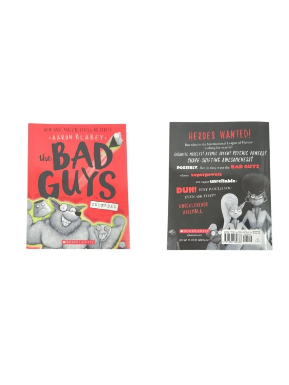The Bad Guys Graphic Novels Aaron Blabey Paperback Scholastic Kids Book Lot Of 6